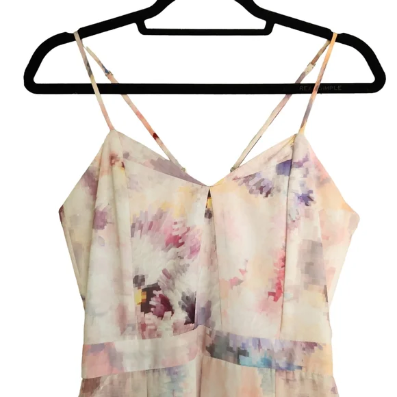 HUNTER BELL New York Maxi Gown Dress - Multicolor Watercolor Print - Picture 2 of 8